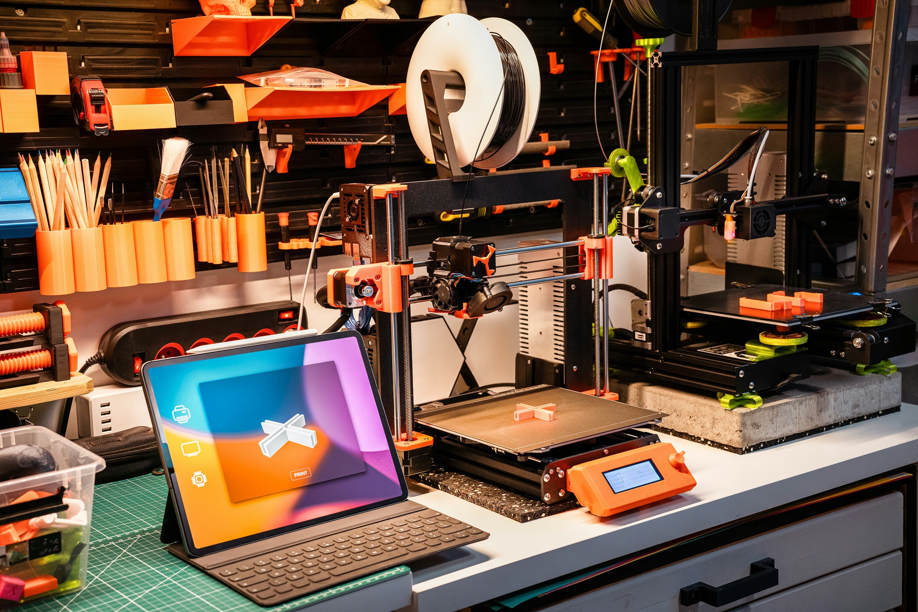 3D Printer in action